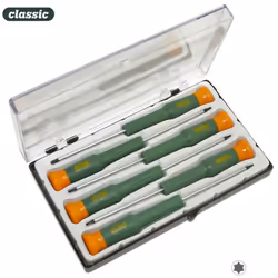 Jeu De 6 Tournevis De Précision Torx (N°5 - N°6 - N°7 - N°8 - N°9 - N°10) Djmt Tige 75mm - 3 Mota
