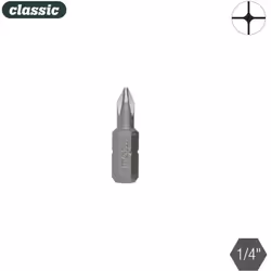 Jeu 10 Embouts Phillips 2x25mm 1/4 Acier Bph225 Mota