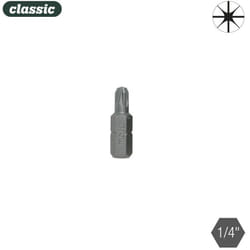 Jeu 10 Embouts Bit Pozidriv 1x25mm 1/4'' Acier Bpz125 Mota