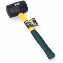Maillet Caoutchouc 700g Manche Bois Mg07 (POT - Fitter 62mm) Mota