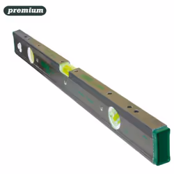 Niveau À Bulle En Aluminium Premium Magnétique 500mm - 20"" Np50 (3 Fioles) Mota