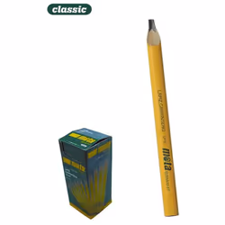 Blister 3 Crayons De Charpentier 180mm - 7"" Lp18 (GRAPHITE: Noir: Boîte De 50 Unit) Mota