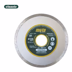 Disque diamant ø115mm clp18 sw115-p (max Rpm 13200 coupe humide) mota. . . Indice de Protection IP : IP20 Certification : CE  ...