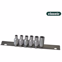 Jeu De Rosaces Décoratives Serrure 1/4"" (6pcs.) 4 - 4,5 - 5 - 5,5 - 6 - 7mm Ek111 Mota