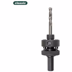 Adaptateur pour les scie-cloche de 32 à 152mm. Convient pour les modèles E3-39627, E3-39626, E3-39625, E3-39623, E3-39622, E3 ...