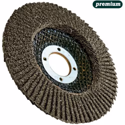 Disque Flap Au Silice 115mm Grain 120 Carbure De Silicium Avec Coussin Fibre De Verre. Pour Abrasion Et Polissage De Granit,  ...
