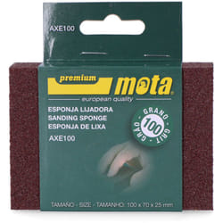 Papier Abrasif éponge D'oxyde D'aluminium Grain 100 Axe100 Mota