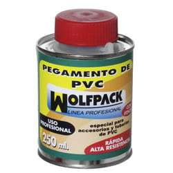 Pvc Colle Avec Pinceau 250 ml. - Wolfpack