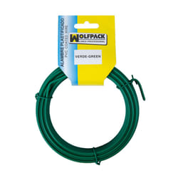 Fil Plastifié (Rouleau 10 Mètres) Vert n° 16/2,7 mm.