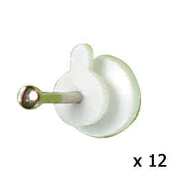 Petit cintre pour tableau rond (Blister 12 unités) Clou