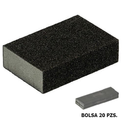 Bloc de papier abrasif à grain grossier (sac de 20 pièces)