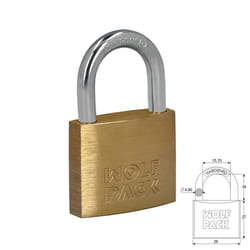 Cadenas Laiton Arc Normal 30 mm. Plus