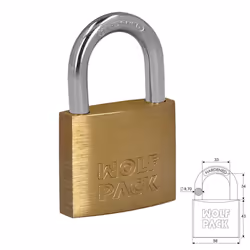 Wolfpack 3100955, 120 mm, 180 mm, 30 mm, 352 g