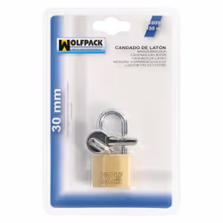 Cadenas en laiton arc long 30 mm. Plus
