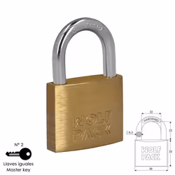 Wolfpack 3101125, 50 mm, 80 mm, 30 mm, 156 g