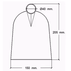 A Forged Tool 08180093 houe