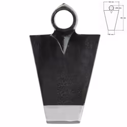 A Forged Tool 08180065, 120 mm, 210 mm, 50 mm, 485 g