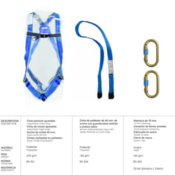 Kit de sécurité pour harnais antichute n° 1 (4 pièces) EN361
