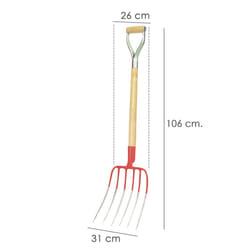 Fourchette Avec Anneau 560/6 Dents