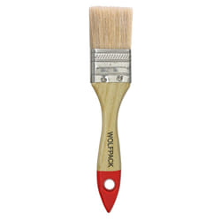 Brico Pinceau Double Poils Blancs N°9 (Largeur Poils 12,5 mm.)