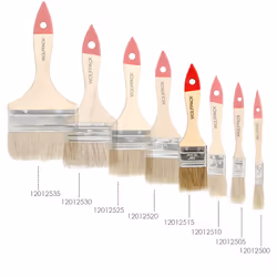 Brico Brosse Double Poils Blancs n° 18 (Largeur Poils 38 mm.)