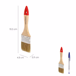 Brico Brosse Double Poils Blancs n° 21 (Largeur Poils 50 mm.)