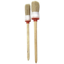 Brico Brosse Ronde Poils Blancs N°4