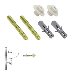 Kit Sanitaire Fixe Lavabo 10x110 mm. (2 pièces)