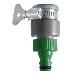 Saturnia - Adaptateur de tuyau en plastique pour robinet Blister