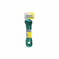 Corde plastifiée. -STRICTEMENT POUR USAGE DOMESTIQUE. IL NE DOIT PAS ÊTRE UTILISÉ NI POUR LEVER TOUT TYPE DE CHARGE OU DE PER ...