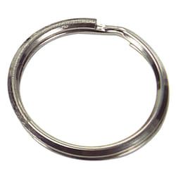 Porte-clés nickelé 2,0x25x20 mm. (sac 300 unités)