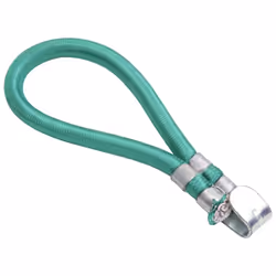 Tendeur camping plusieurs utilisations - Taille : 100 mm. - Blister 6 unité. - Idéal pour le camping. - Poids : 115 grammes.