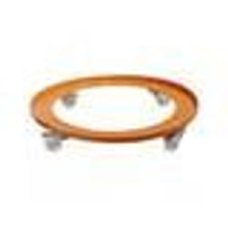 Support bouteille butane - Métallique - Diamètre intérieur 230 mm - Diamètre extérieur 310 mm - Roues pivotantes