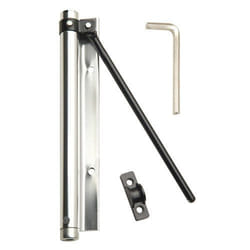 Ressort de porte en aluminium anodisé argent Wolfpack Blister 1 pièce)