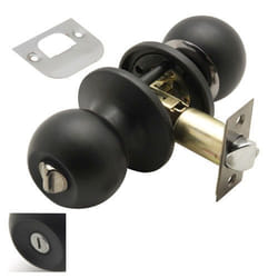 Bouton de porte Wolfpack avec condensation noire pour salles de bain