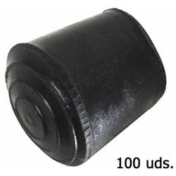 Wolfpack - Extrémité conique en caoutchouc 12 mm. Sac 100 Unités