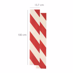 Adhésif Garage Protecteur Anti-Rayures 100x13.7cm (2 pièces)