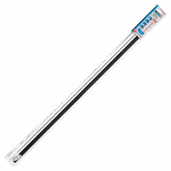 Coupe-froid de porte en aluminium blanc avec caoutchouc 1 mètre