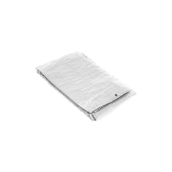Saturnia - Toile blanc avec illets métalliques 3 x 4 m (environ)
