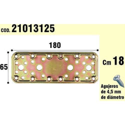 Support Pour Plaque De Bois Bichromaté 65x180 mm.