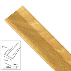 Solin Adhésif Pour Céramique Métal Chêne 82,0 cm.