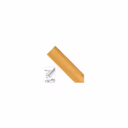 Solin adhésif pour moquette - Largeur : 40 mm. - Épaisseur : 1,6 mm. - Longueur : 98,5 cm. - Fabriqué en Métal - Couleur : ch ...