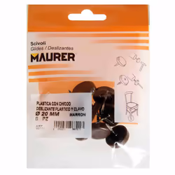 Grand Curseur Marron Ø20 (Blister 8 Unités)
