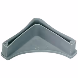 Pieds étagère. - Conçu en plastique. - Pour étagère. - Pied d'étagère.