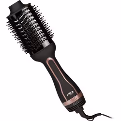 JOCCA 1567 - Brosse sechante - Fonction seche-cheveux, lisseur, peigne - 3 niveaux de chaleur