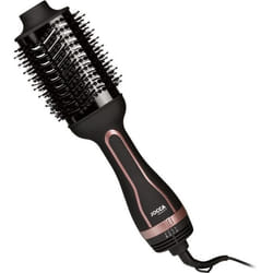 JOCCA 1567 - Brosse sechante - Fonction seche-cheveux, lisseur, peigne - 3 niveaux de chaleur