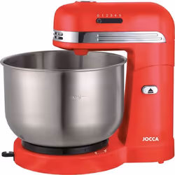 JOCCA 1586, 3,5 L, Rouge, Acier inoxydable, Foie, Acier inoxydable, 350 W, 2 pièce(s)