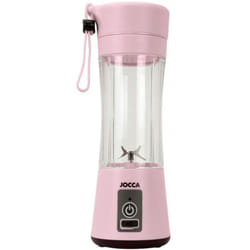 Jocca - Blender portable sweet - 380 ml - 2000 mAh - Avec câble usb - Rose