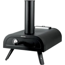 Four à pizza - JOCCA - Modèle portable - 450 degrés - Pierre à pizza 33 cm - Pizzas prêtes en 90 secondes