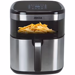 Friteuse Electrique  a air chaud - JOCCA - 2385 - 10L - Avec Hublot - 30,5x43,5x36,4 cm